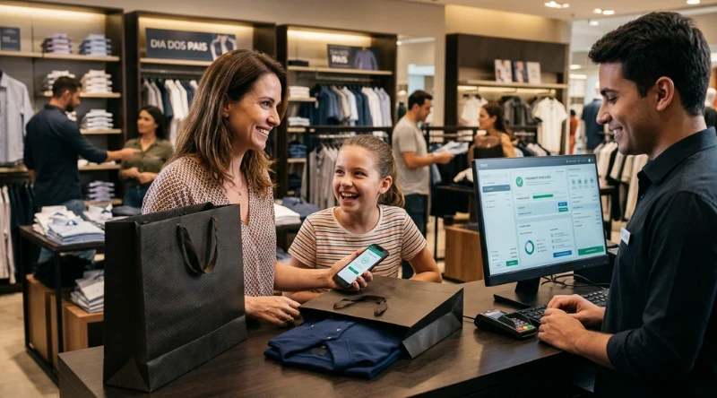 CDC Digital no Dia dos Pais: como usar o crediário próprio para vender mais em agosto