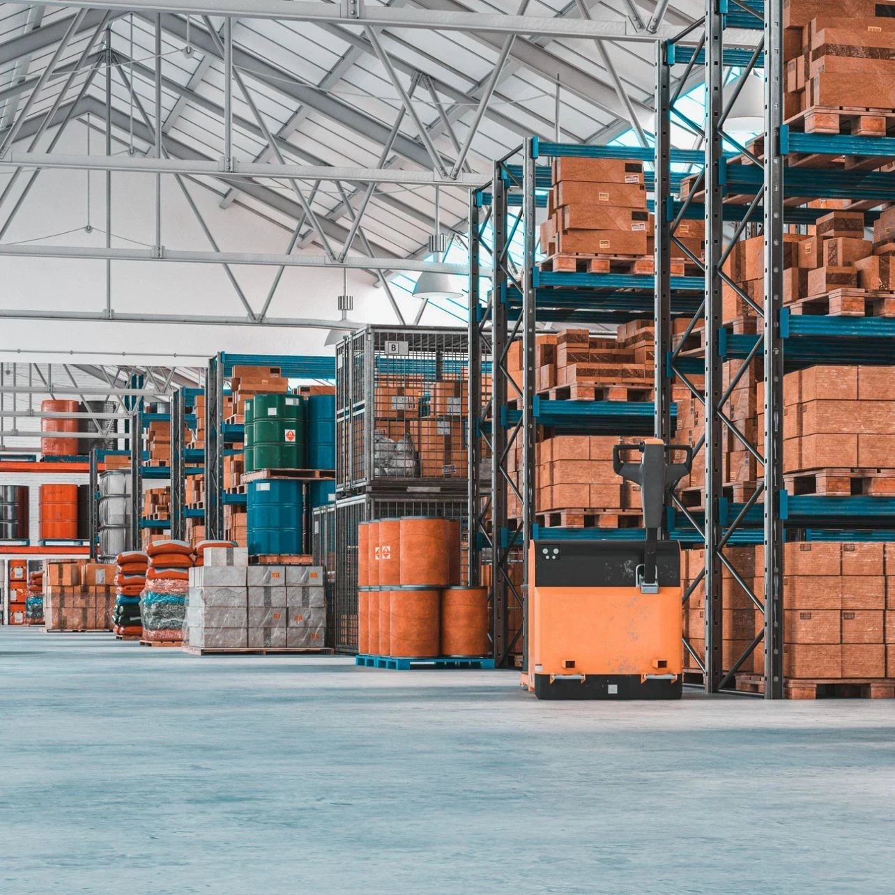 Como controlar o recebimento e armazenamento de mercadorias?